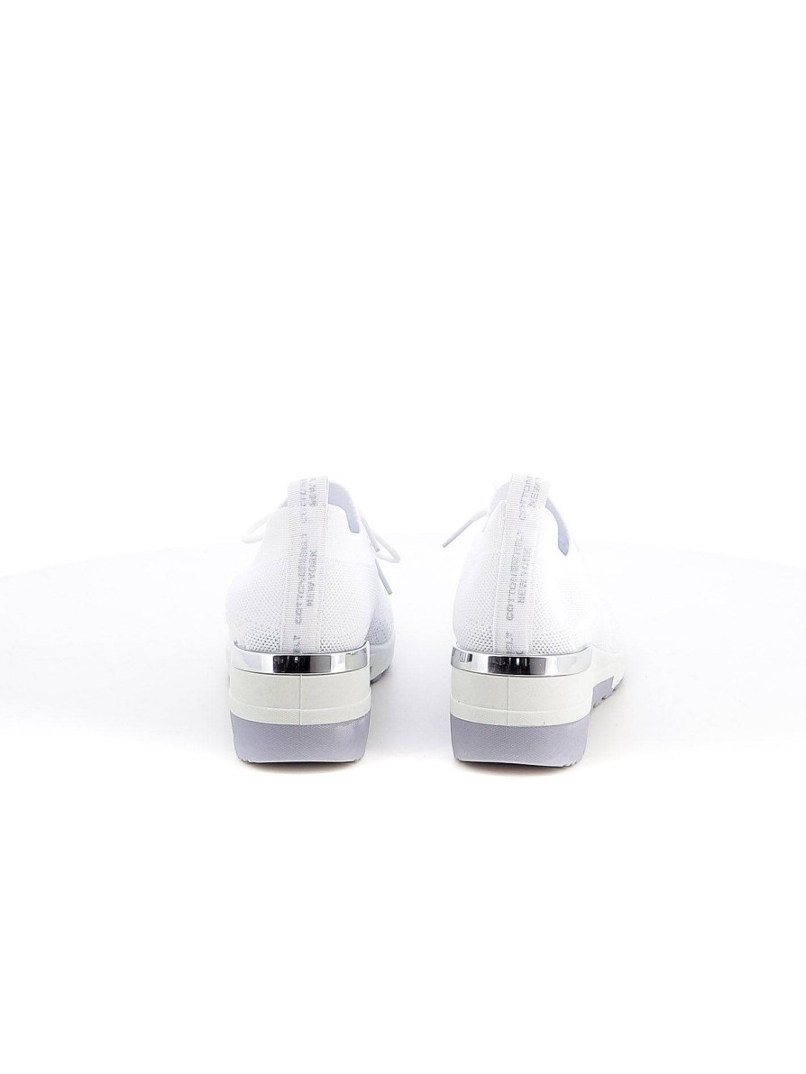 Donna COTTON BELT Sneakers | Sneakers Stringate Cotton Belt Art. Cbw316522 Bianco